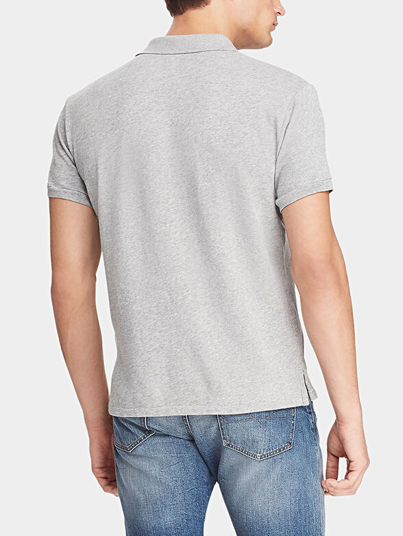 Grey polo-shirt - 4
