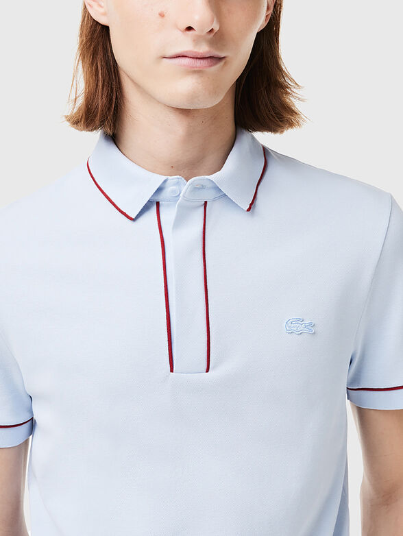 Light blue polo-shirt  - 4