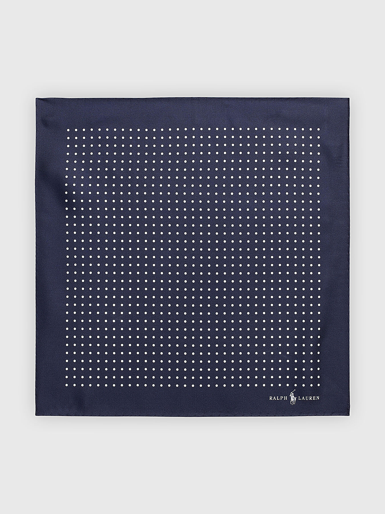 Silk handkerchief with pattern of dots brand POLO RALPH LAUREN Globalbrandsstore en