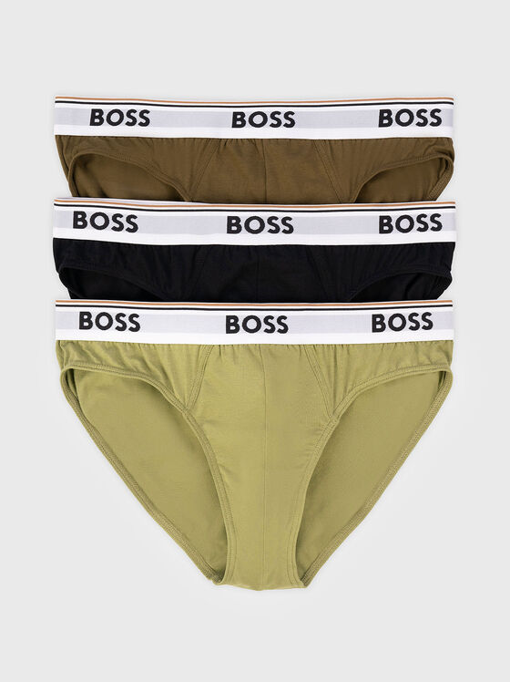 Set of three pairs of cotton briefs - 1