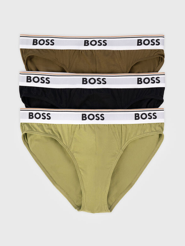 Set of three pairs of cotton briefs - 1