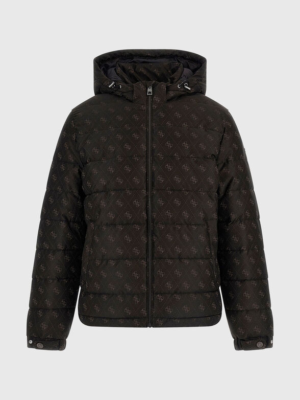Monogram padded jacket - 1