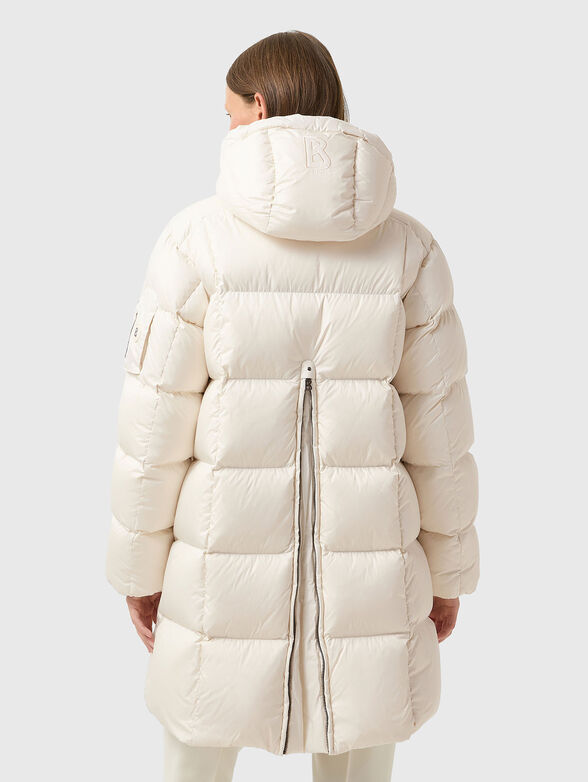 FANJA padded jacket with accent zip - 3