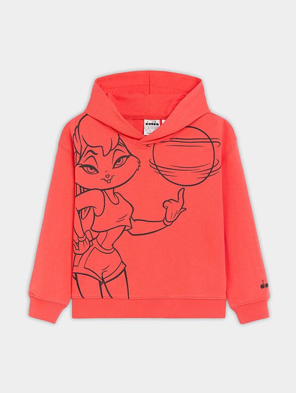 Sweatshirt with accent print   - 1