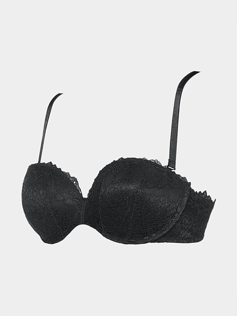 Lace padded bandeau bra ORCHIDEA - 3