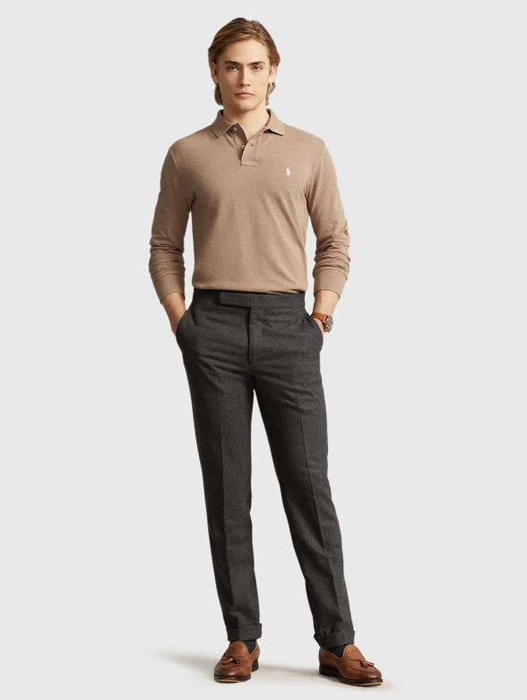 Long sleeve Polo Shirt  - 2