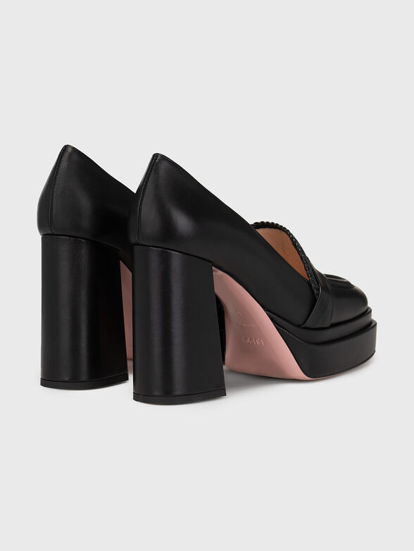 NELLY 03 block heel loafers  - 3