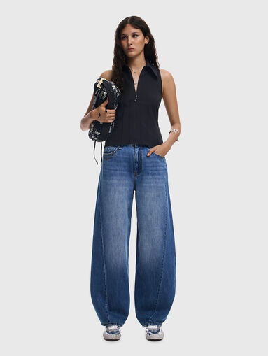 DENI jeans with wide legs - 5