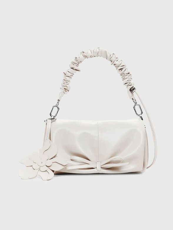 Small bag with removable handle and logo - 1