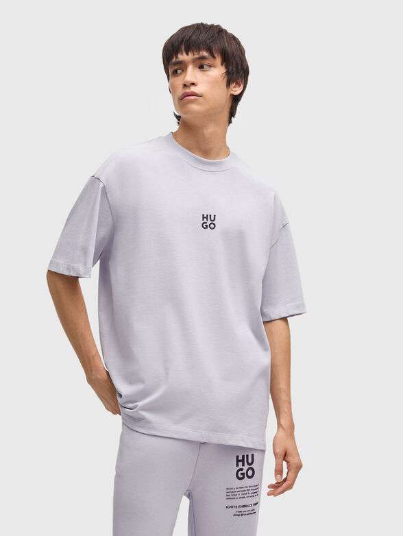 T-shirt with accent back - 1