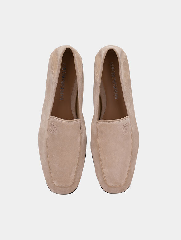 Beige loafers - 6