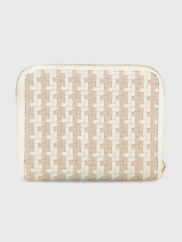 MIREMA interwoven texture wallet - 2
