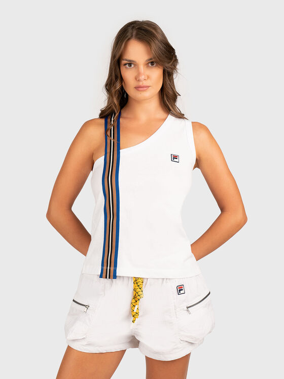 Топ с акцентна презрамка - 1