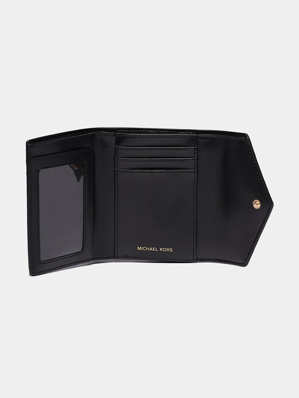 CARMEN Black leather wallet  - 3