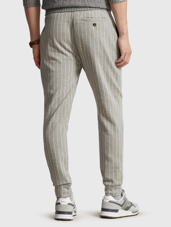 Striped cotton pants - 2