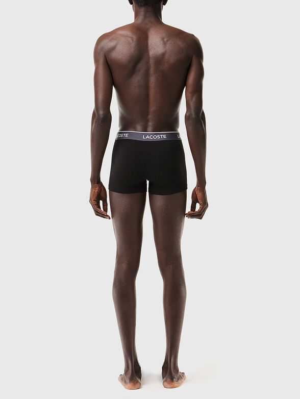 Set of three pairs of boxers with contrast tape - 4