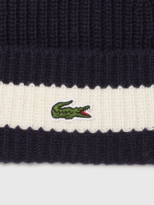 Wool logo beanie - 2