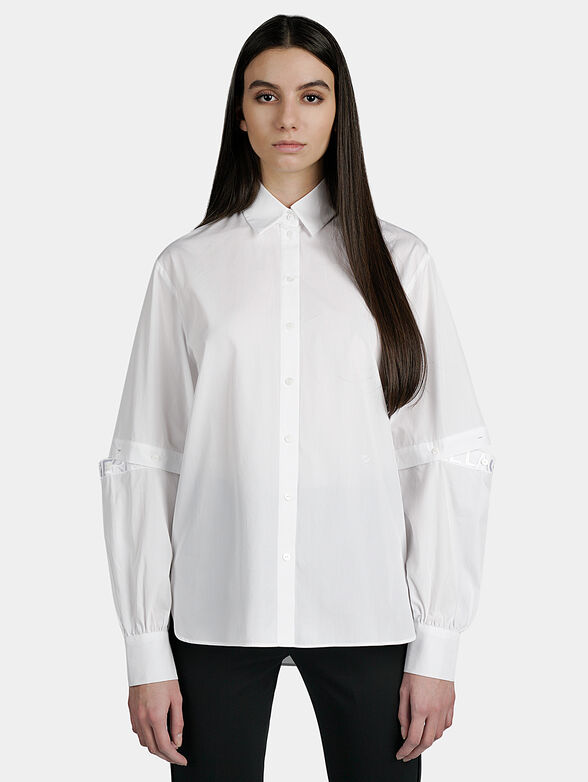 White oversize shirt - 1
