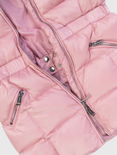 Real down hooded jacket - 4