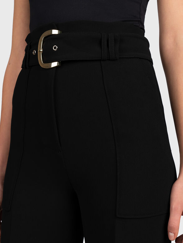 Elegant WIXSON pants with a high waist - 3