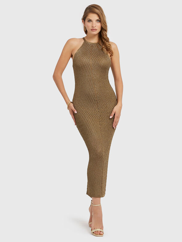 ALEXIE knitted dress with lurex threads brand GUESS   Globalbrandsstore.com/en