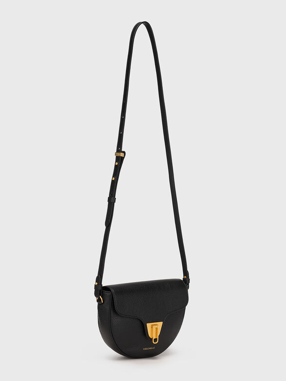 Crossbody bag with golden accents - 2