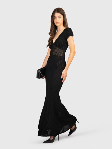 Dress with a V-neckline - 5