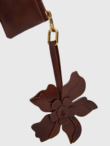Wallet with floral decoration  - 4