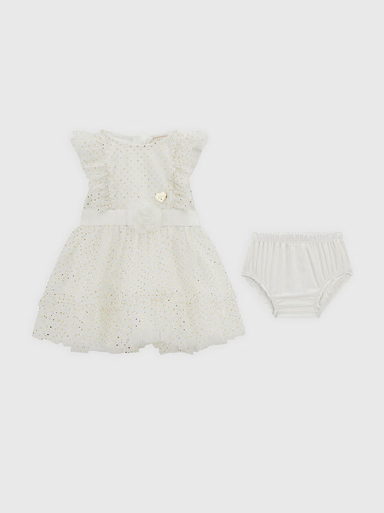 Комплект от сатенена рокля и бикини - 1