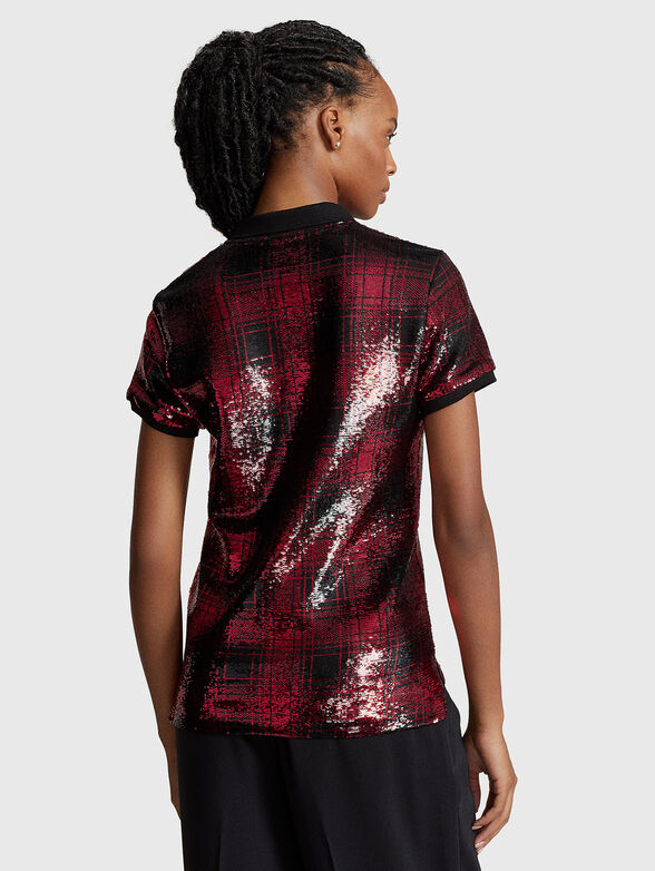 Sewuin embellished Polo shirt  - 3