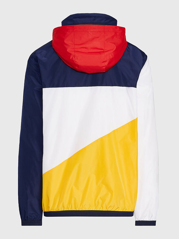 Multicolored jacket with logo inscriptions - 2