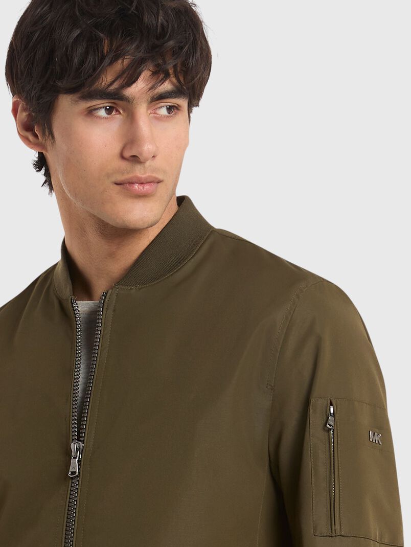 Black bomber jacket - 3