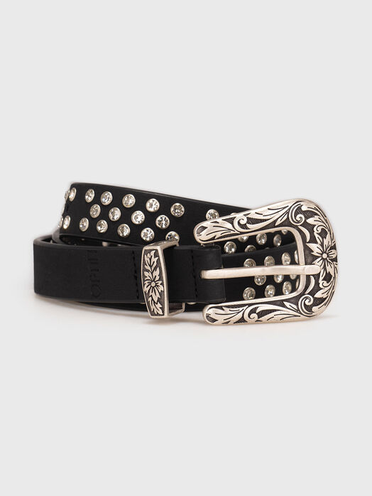 Black belt with studs