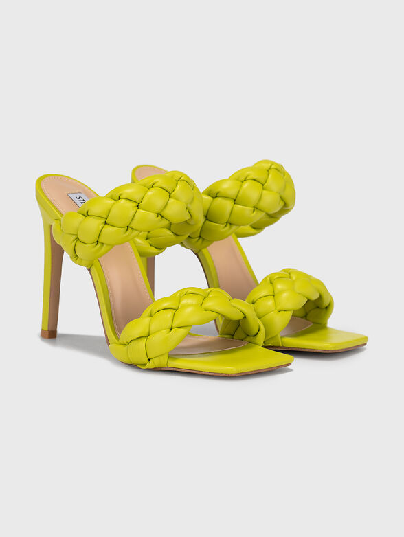 KENLEY beige heeled sandals - 2
