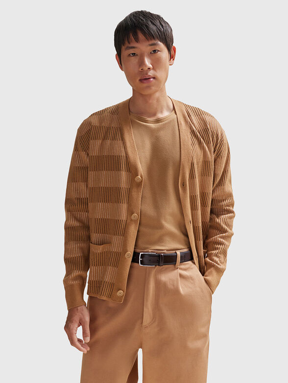 CELIE leather belt in black - 2