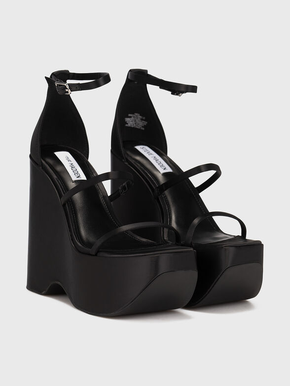 VARIA black platform sandals - 2