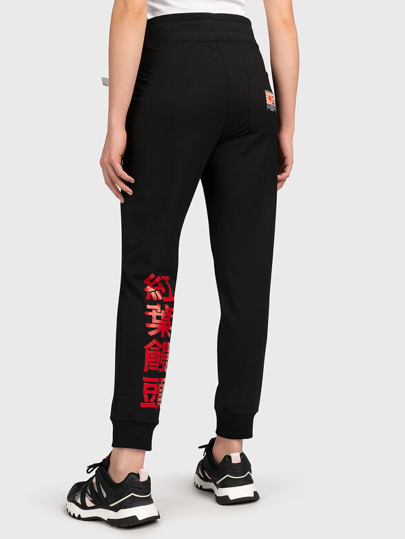 JL004 sports trousers with contrasting print - 2