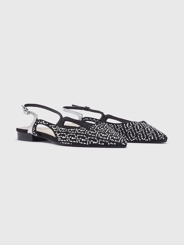 Ballet flats with rhinestones - 2