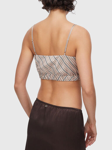 Striped crop top - 3