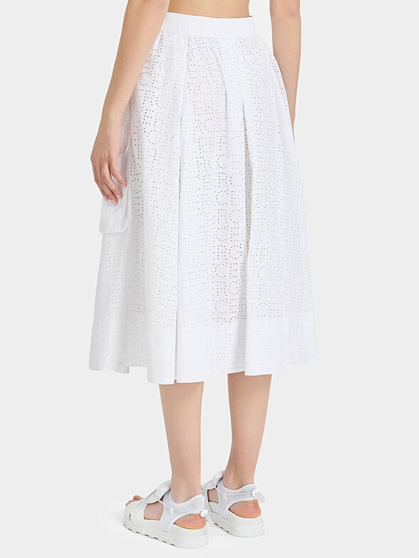 Skirt with Sangallo logo effect - 2