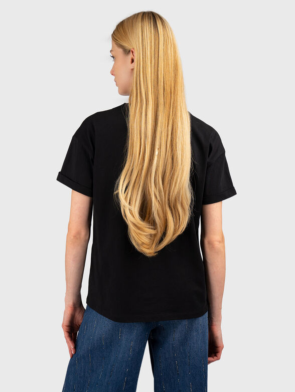 T-shirt with embroidery and logo - 3