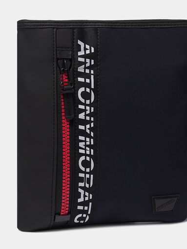 Crossbody bag with logo lettering - 5