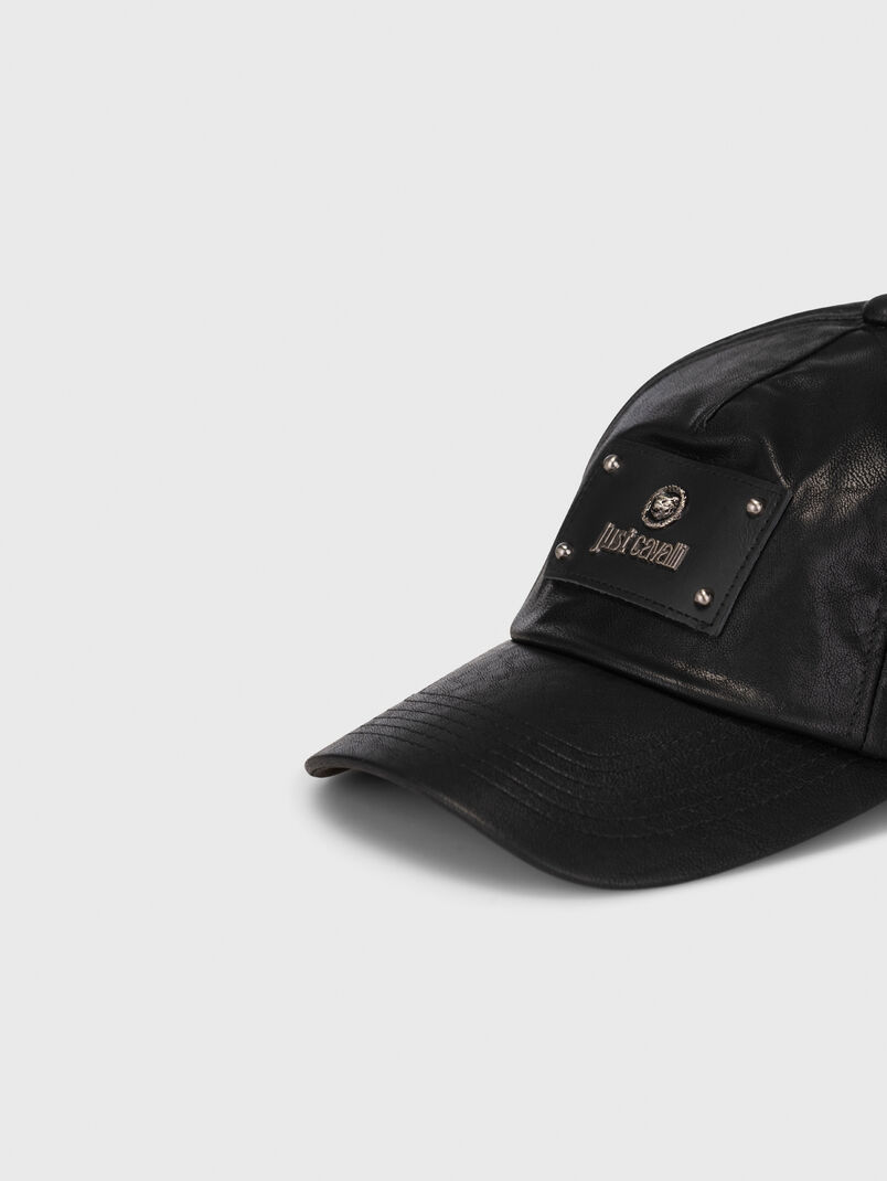 Eco leather baseball cap - 3
