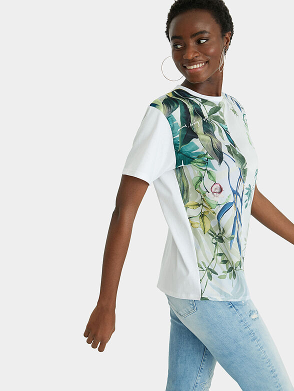 Floral T-shirt - 4