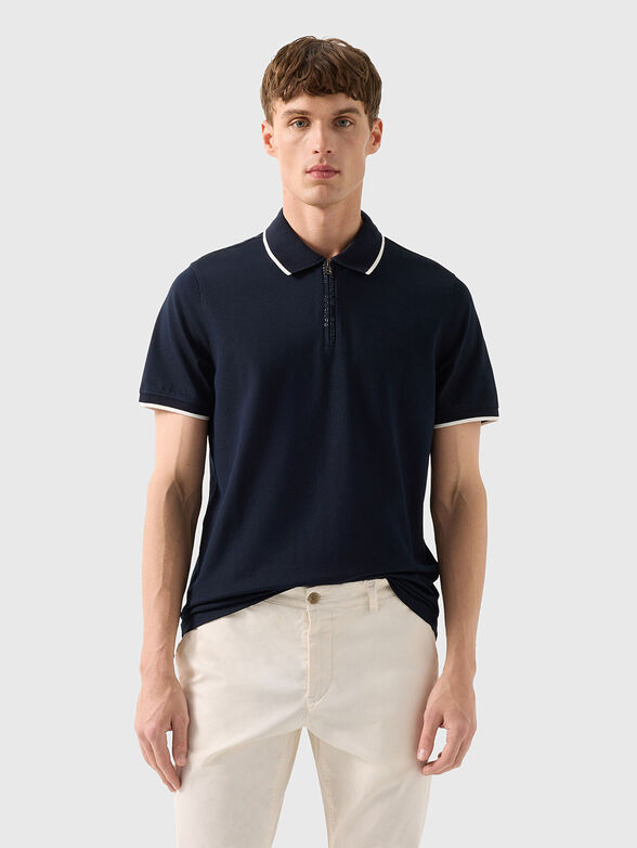 Polo shirt in beige - 1