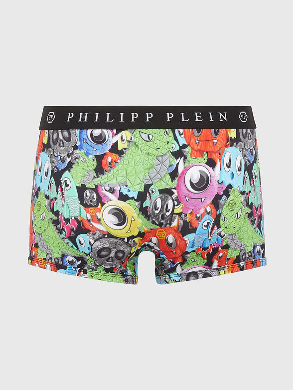 Boxers with multicoloured print - 2