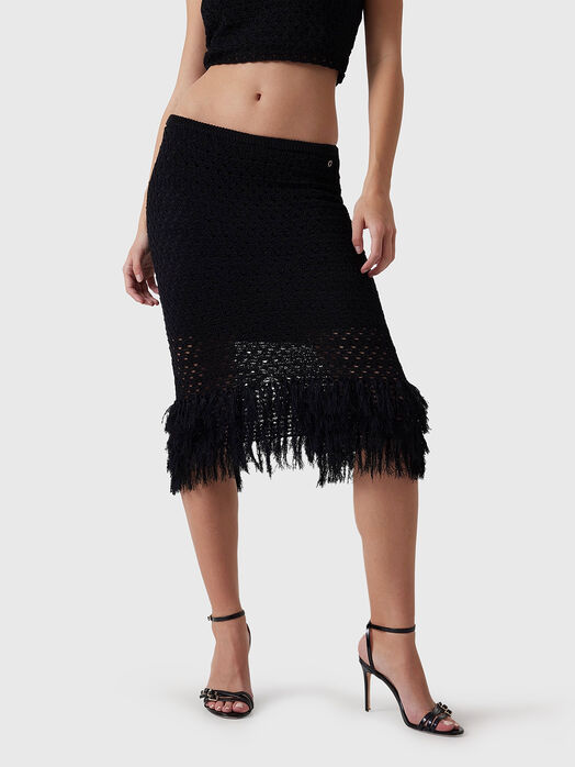 LUCA midi knit skirt