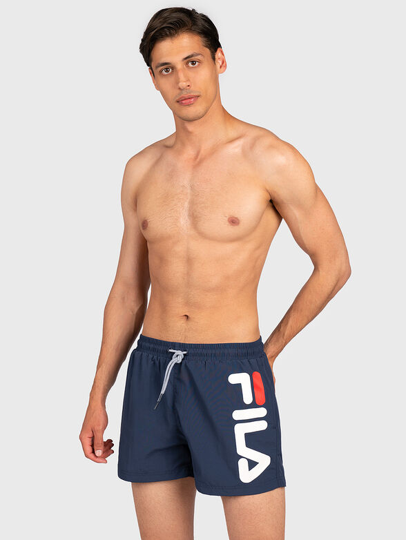 MICHI Beach shorts in black color - 1