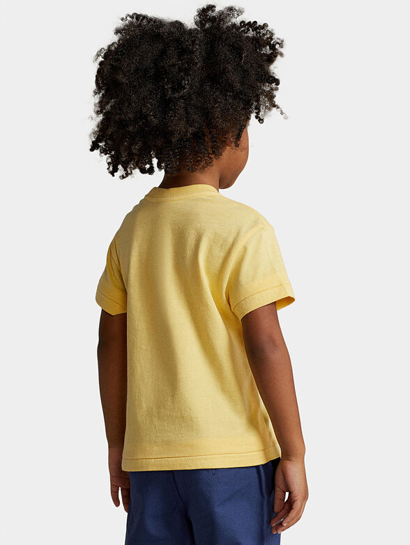 T-shirt in yellow color with Polo Bear accent - 3