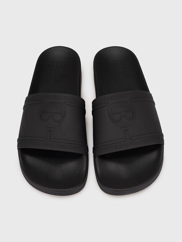KONDO beach slippers with embossed logo - 6
